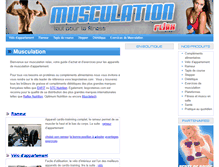 Tablet Screenshot of musculation-relax.com